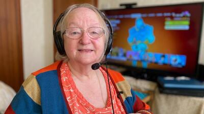 مادربزرگ 75 ساله یکی از مشهورترین بازیکنان فورتنایت در جهان شد