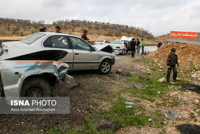 وقوع ۲ سانحه رانندگی در آزادراه قزوین- رشت طی ۲۴ ساعت گذشته
