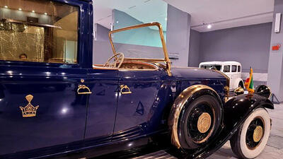 رضا شاه رکورد گران‌ترین خودرو ی دنیا را در آمریکا زد / خودرویی که از طلا و الماس ساخته شده است