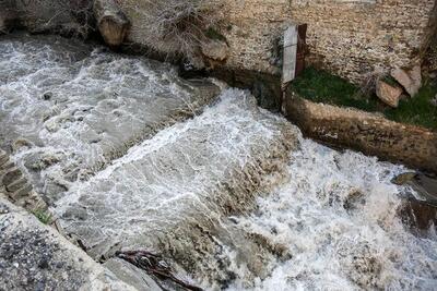 خروشان شدن رودخانه کن تهران طی بارش‌ها | رویداد24