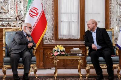 تصاویر: دیدار نوروزی رئیس مجلس شورای اسلامی