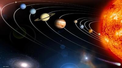 سیارات چگونه در منظومه شمسی می‌چرخند؟ + فیلم