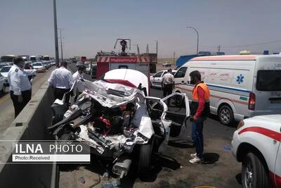 ۷ نفر در حوادث جاده‌ای خوزستان جان باختند