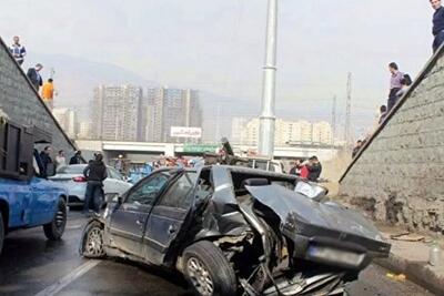 افزایش احتمال وقوع تصادف در معابر خلوت تهران
