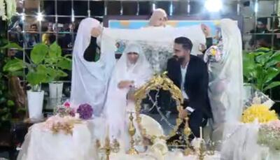فیلم/ مراسم ازدواج آسان در نمایشگاه قرآن