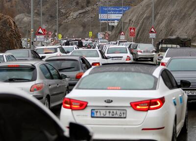 ترافیک در آزادراه تهران - شمال سنگین است | رویداد24