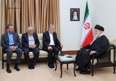 دیدار زیاد النخاله با امام خامنه‌ای - تسنیم