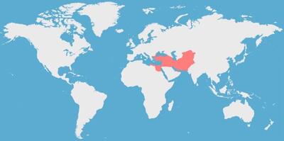 این نقشه‌ی پویا وسعت قلمرو ۱۰۰ امپراتوری بزرگ جهان را در طول تاریخ نشان می‌دهد