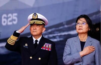 فرمانده نیروی دریایی تایوان به آمریکا می‌رود