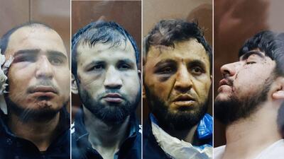 روسیه تروریست های حمله به مسکو را تا آخر عمر شکنجه می کند + عکس