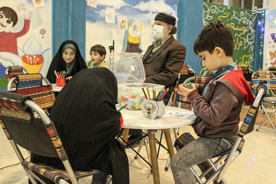 فیلم/ حال و هوای کودکان و نوجوانان در نمایشگاه قرآن