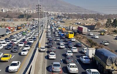 ۹۸۰ هزار وسیله نقلیه هنوز به تهران بازنگشته‌اند