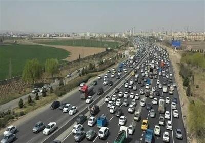 ترافیک فوق سنگین در محورهای شرقی استان تهران - تسنیم
