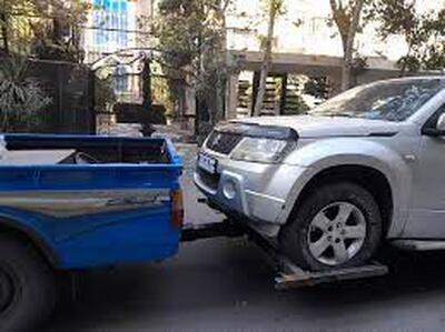ویدئویی از شاهکار خنده‌دار امداد خودرو در تبریز
