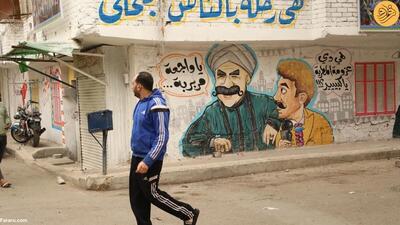 (تصاویر) نقاشی‌های دیواری در حمایت از غزه در قاهره