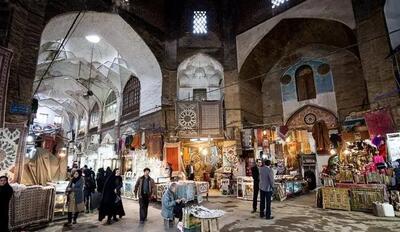 حفاظت اضطراری سقف بازار تاریخی حسن‌آباد اصفهان