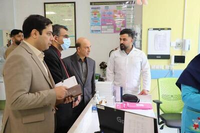بازدید بازرس کل بهداشت و درمان سازمان بازرسی از بیمارستان کودکان حکیم
