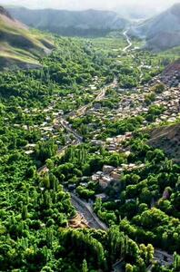 روستای زیبای رویین در شهرستان اسفراین