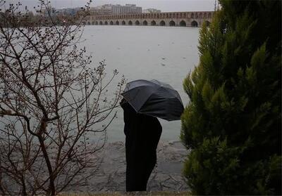 روز طبیعت بارانی در انتظار اصفهان - تسنیم