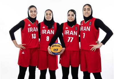 وداع تیم بسکتبال سه نفره بانوان ایران با کاپ آسیا - تسنیم
