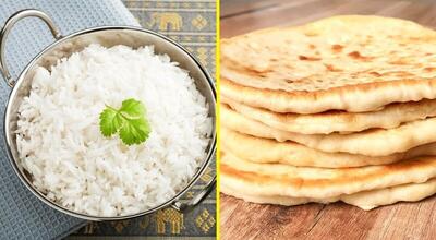 کدامیک بیشتر چاق‌مان می‌کند؛ نان یا برنج؟