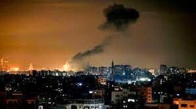 حمله اسرائیل به دمشق/ پدافند هوایی سوریه حمله را دفع کرد +فیلم