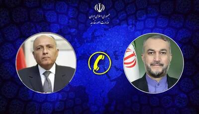 گفتگوی تلفنی وزیران خارجه ایران و مصر درباره تحولات غزه