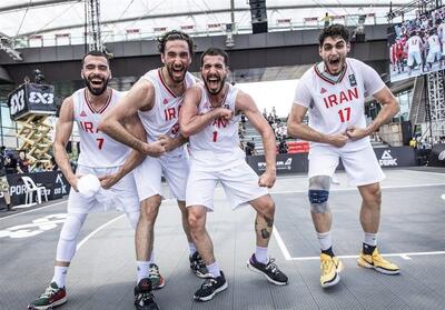 صعود تیم بسکتبال 3 نفره ایران به فینال کاپ آسیا - تسنیم