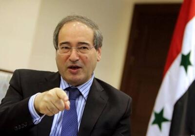 حضور وزیر خارجه سوریه در سفارت ایران پس از حمله اسرائیل 