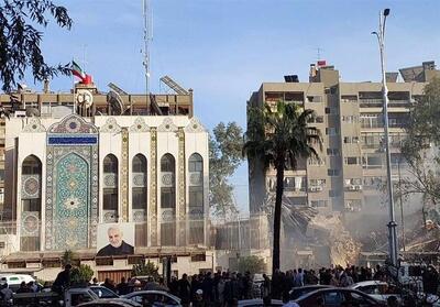 هدف قرار گرفتن ساختمان مجاور سفارت ایران در دمشق