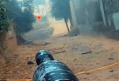 انهدام تانک مرکاوا و نفربر زرهی ارتش اسرائیل در شهر غزه