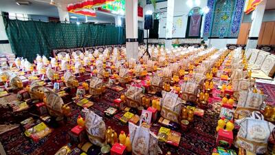 توزیع ۲۷۰۰ بسته معیشتی در طرح هلال رحمت لرستان