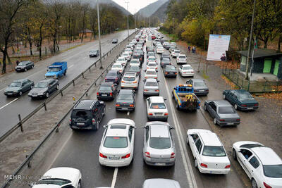 ترافیک پرحجم در محور مشهد - تهران/ ترددها ۴ درصد رشد داشت