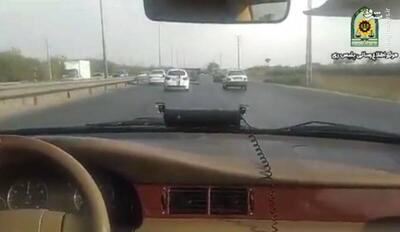 فیلم/ تعقیب و گریز سارقان لوازم خودرو در تهران