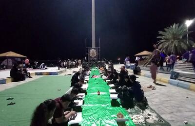 برگزاری مراسم ماه رمضان در پارک‌های ساحلی دیر
