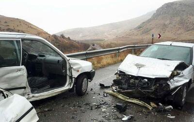 بیش از ۱۳۰۰۰ تصادف رانندگی منجر به جرح و مرگ در سفرهای نوروزی / 90 درصد خودروهای تصادفی داخل بودند
