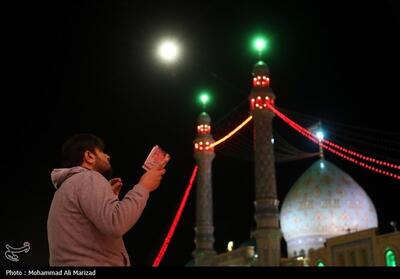 مراسم احیای شب بیست و یکم در مسجدمقدس جمکران- عکس استانها تسنیم | Tasnim