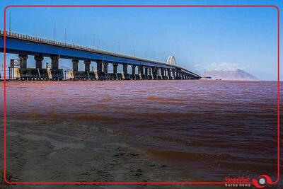 حجم آب دریاچه ارومیه به یک میلیارد و ۷۷۰ میلیون متر مکعب رسید