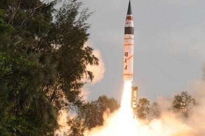 هند موشک دوربرد آزمایش کرد