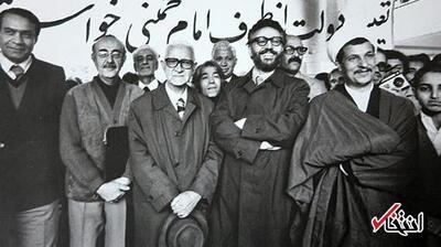 عکس/ هاشمی رفسنجانی در کنار دولت موقتی‌ها