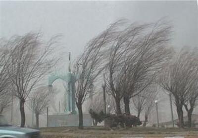 وزش باد موقتی در تهران