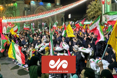 تجمع اعتراض آمیز تهرانی‌ها نسبت به جنایات رژیم صهیونیستی در سوریه