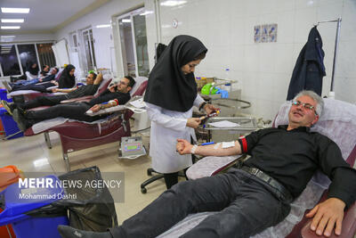 بیش از ۱۱۰۰ خوزستانی خون اهدا کردند