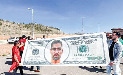 ‌ تصویر فوتبالیست معروف روی دلار‌