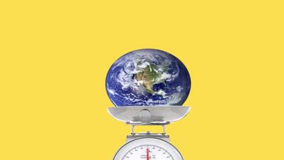 وزن زمین چند کیلو است ؟
