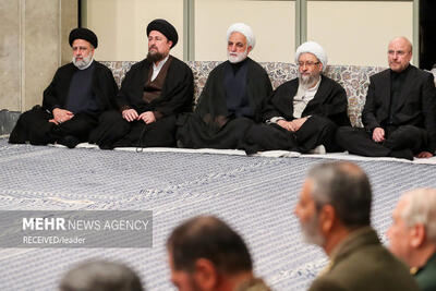 تصاویر: دیدار مسوولان و کارگزاران نظام با رهبر معظم انقلاب اسلامی