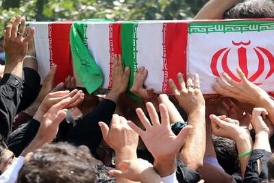 تشییع مستشاران نظامی ایران در حرم حضرت رقیه (س)