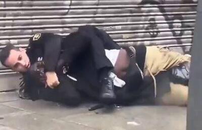 تصاویری از خشونت پلیس اسپانیا علیه مهاجران