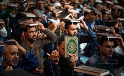 گزارش تصویری(2): مراسم احیا شب بیست و سوم ماه مبارک رمضان در حرم امام علی (ع) | خبرگزاری بین المللی شفقنا