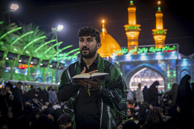 گزارش تصویری(5): مراسم احیای شب بیست و سوم ماه مبارک رمضان در حرم حضرت ابوالفضل (ع) | خبرگزاری بین المللی شفقنا
